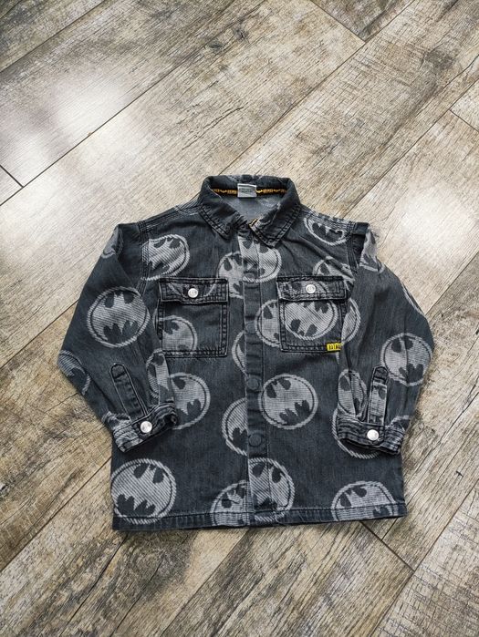 Сорочка, куртка джинсова на кнопках, Batman, George, р. 110-116, 5-6 р
