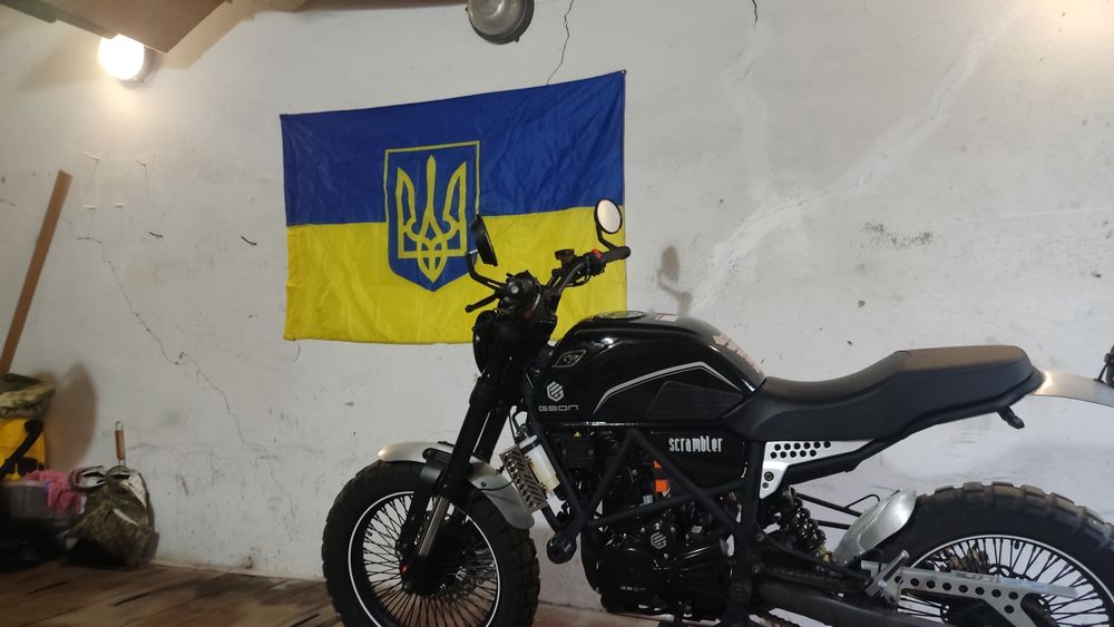 Мотоцикл Geon Scrambler 300 (2024)