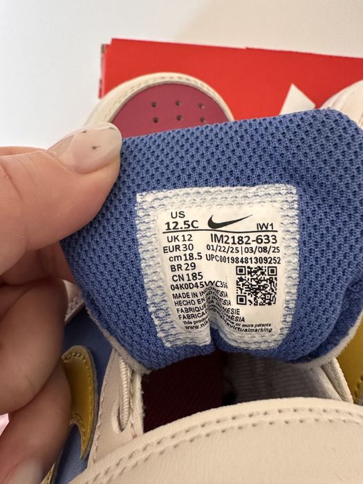 Кросівки дитячі оригінал nike court borough low recraft.