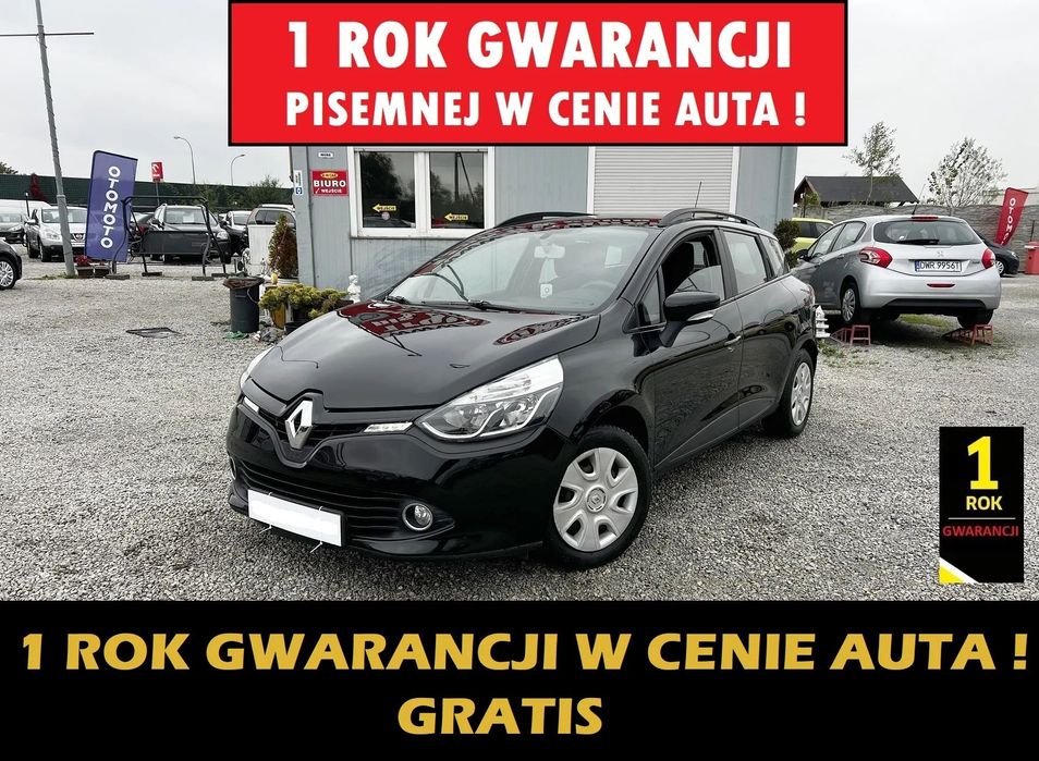 Renault Clio 1 ROK GWARANCJI W CENIE auta, klimatyzacja, tempomat, ISOFIX, ZAMIANA