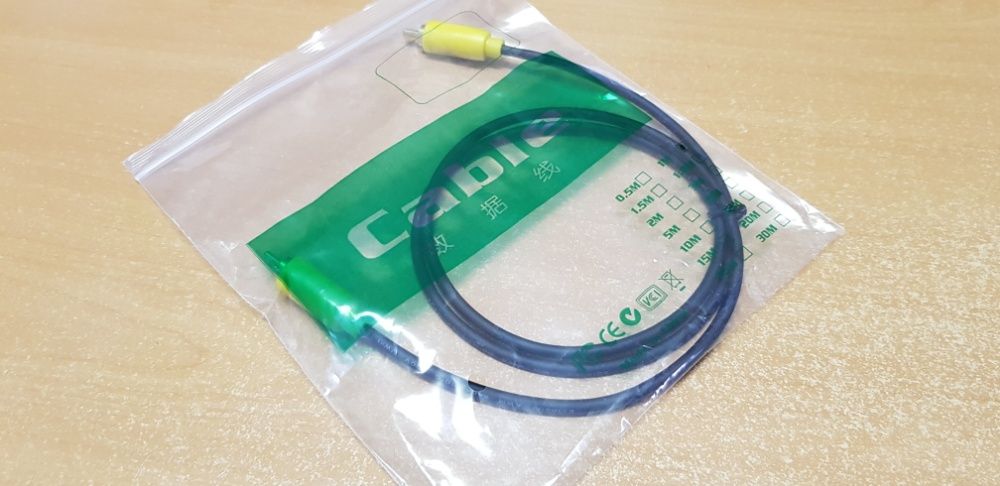 Межблочный коаксиальный кабель 4мм 75 Ом DIPO Sound Аудио 0.5/1/2/3/5м