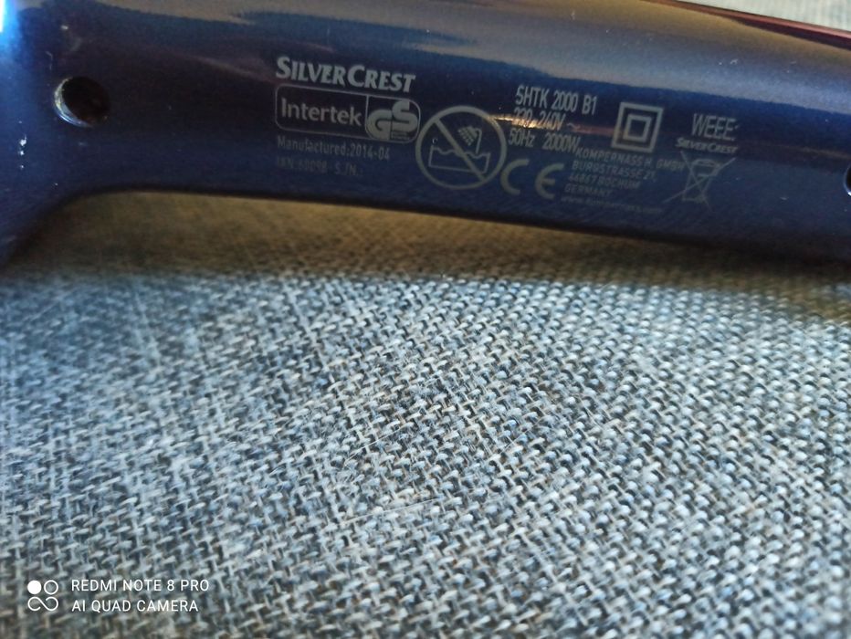 Secador de cabelo Silvercrest