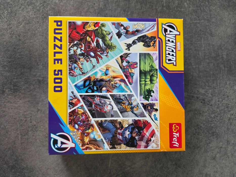 Nowe puzzle 500 części Avengers