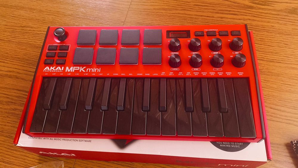 AKAI MPK mini Special Edition Red - Kontroler MIDI - Czerwony Nowiny ...