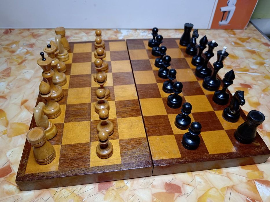 Шахмати радянські, дошка 32х32 см