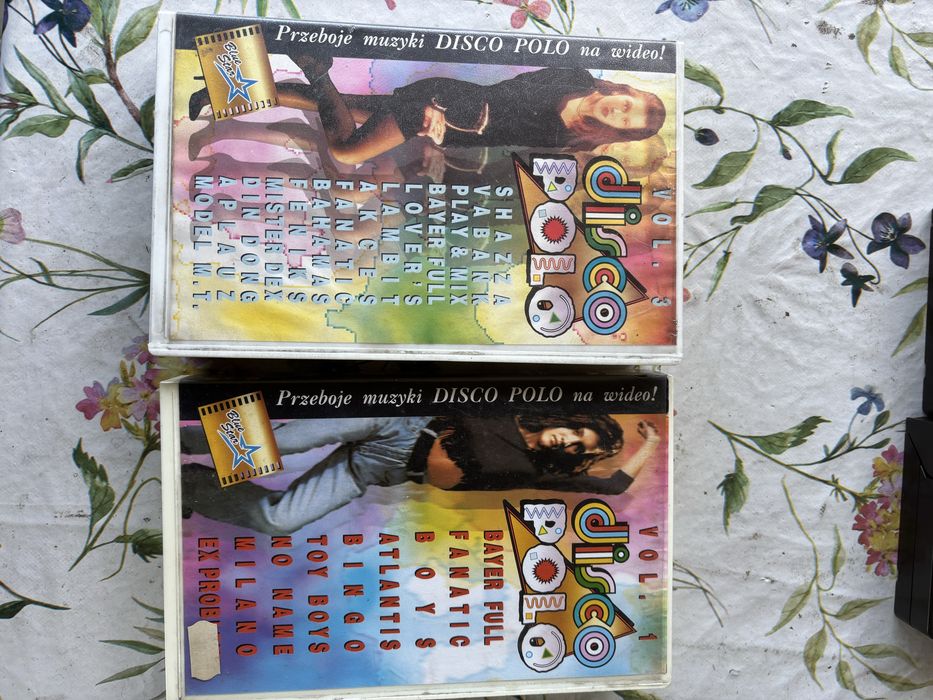 Teledyski disco polokaseta vhs