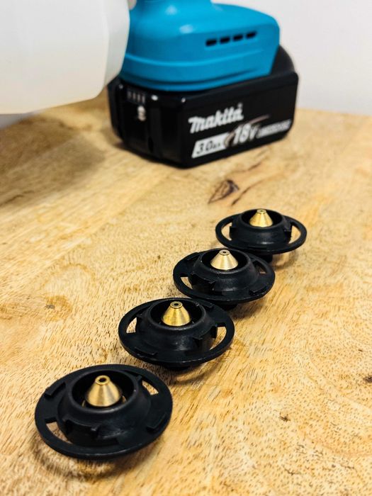 Bezprzewodowy Pistolet do Malowania Na Aku MAKITA DUŻY ZESTAW XXL