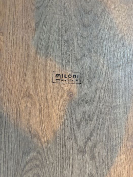 Stół MILONI do jadalni/ konferencyjny lite drewno dab , 200x90cm