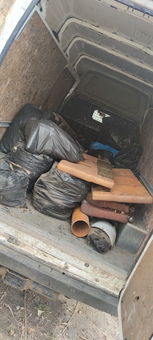 Wywóz śmieci papy gruz wełny odpadów rozbiórki wycinka drzew transport