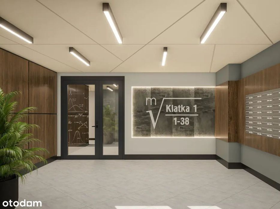 2-pokojowe mieszkanie 40m2 + ogródek