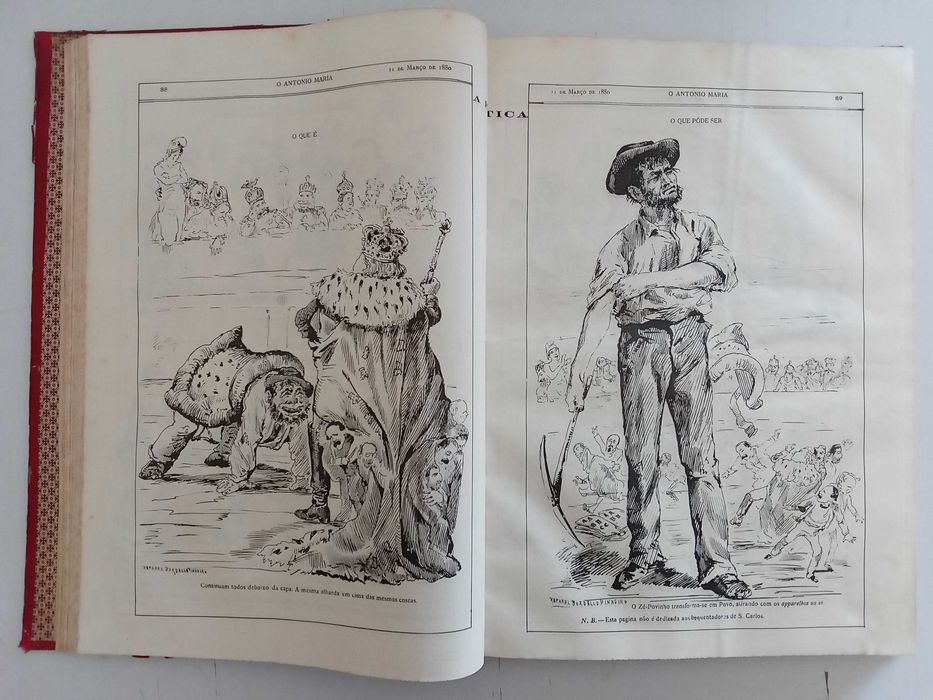 Rafael Bordalo Pinheiro - António Maria, Anos 1, 2, 3, 5 e 6 (1879-1883)