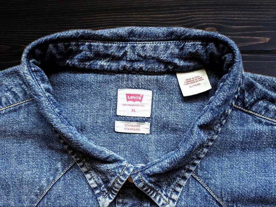 Рубашка джинсовая LEVI´S® оригинал XL
