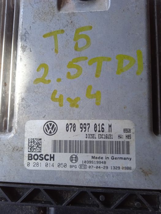 VW T5 Sterownik komputer 2.5tdi