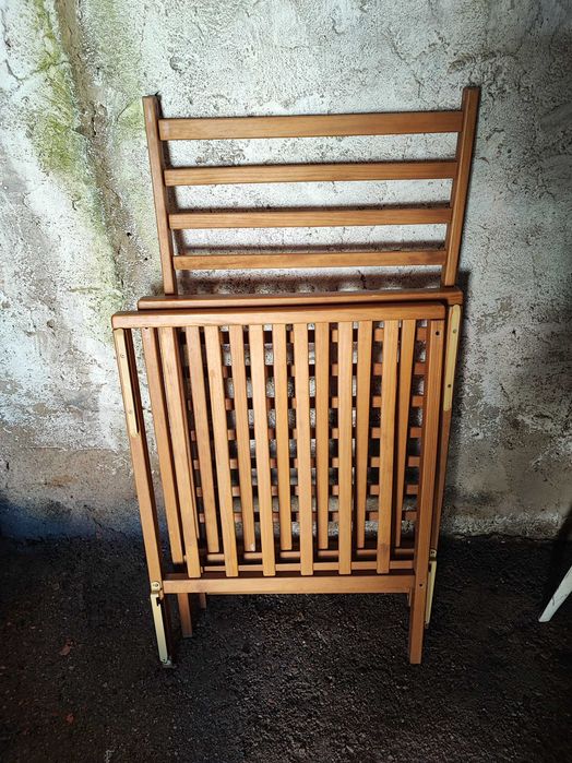 Berço de criança 120x60 cm com colchão Berço em madeira.