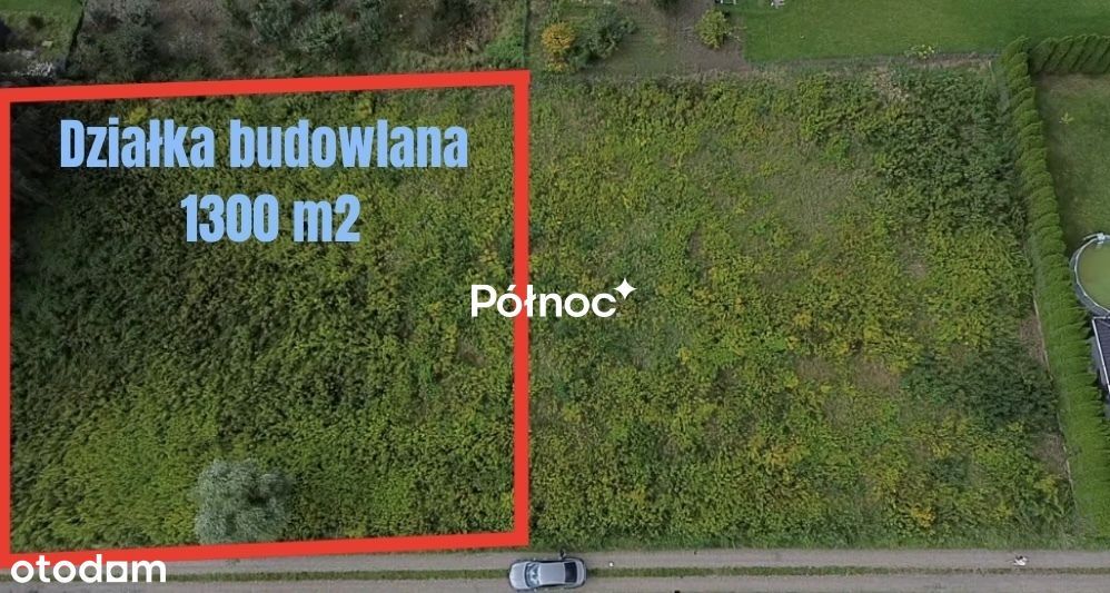Działka 1 300 M² | Wz | Lipno | Media
