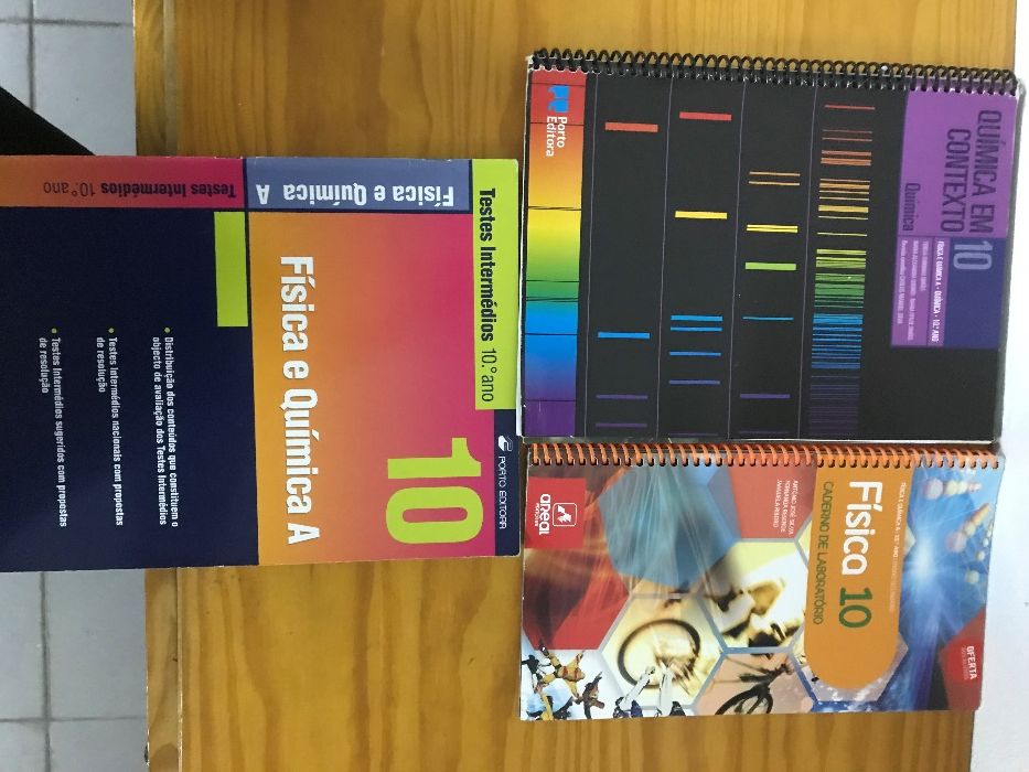 Livros e livros exame Fisica & Quimica