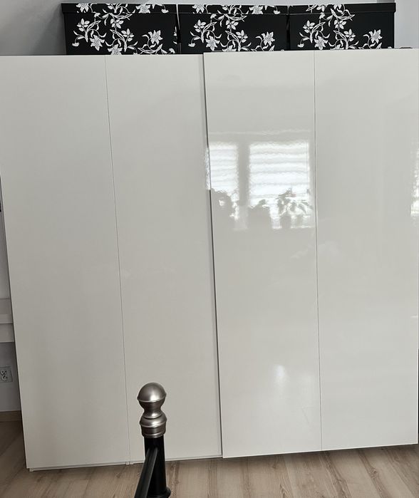 Szafa pax bialy połysk Ikea 200cmx200cm