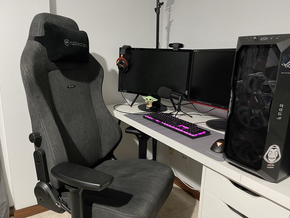 Setup Gaming Completo Ryzen 7 + 2 Monitores 144Hz