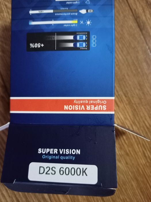 D2S/D2R6000K ксенонові лампи (2шт)