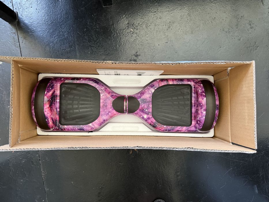 Гіроборд smart balance 6.5 колір pink galaxy
