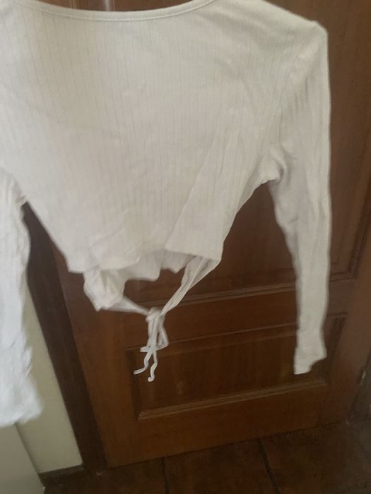 Camisola branca shein