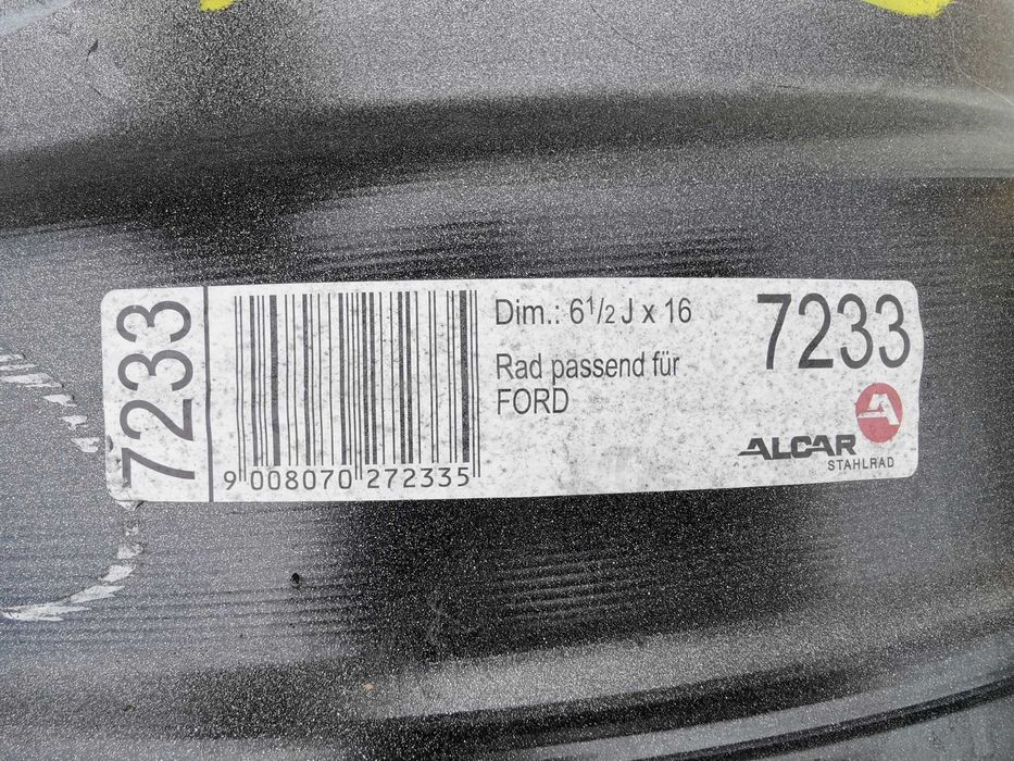 Felgi stalowe 6,5Jx16 Ford Transit Tourneo 5x108 ET50 nowe Alcar