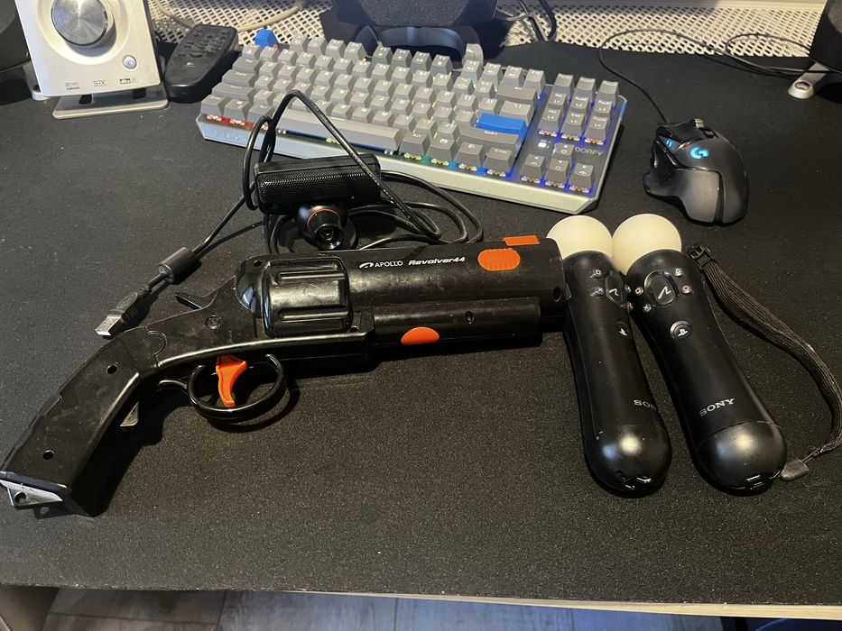 Move PS3 PlayStation kontorlery + Apollo Revolver44