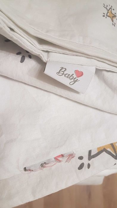 Podwójny komplet pościeli dziecięcej 120x90