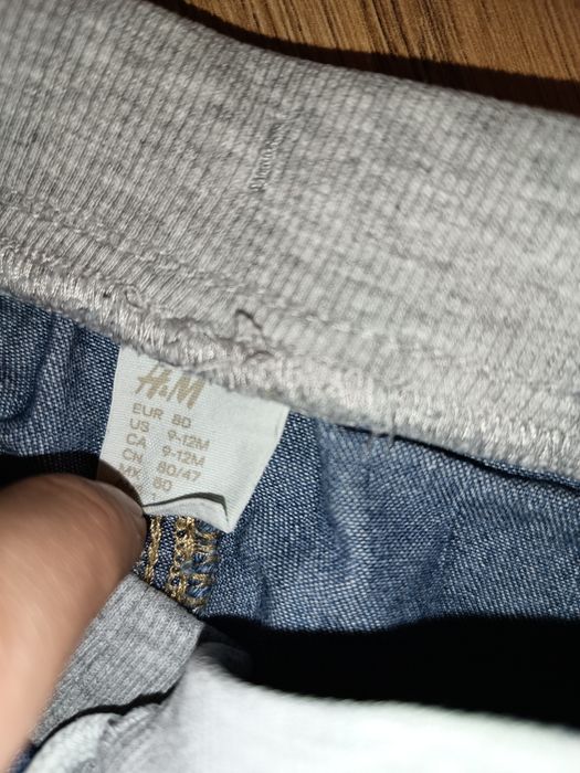 Spodnie joggery 80 H&M