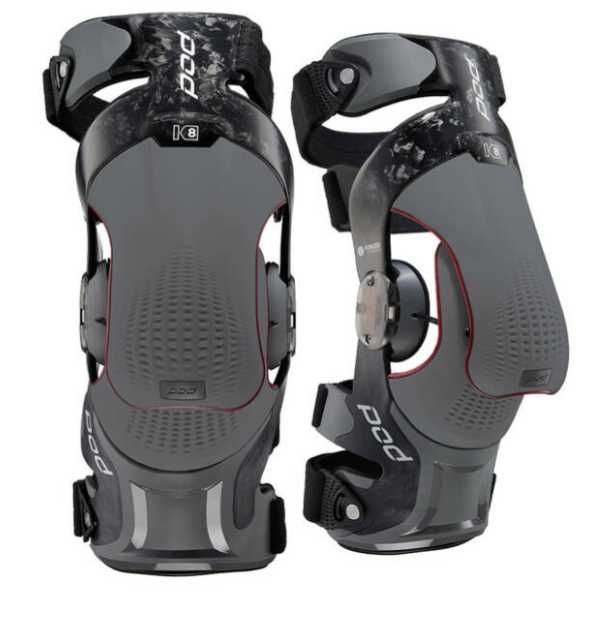 Orteza motocyklowa  Kolanowa POD K8 3.0 Carbon/Graphite (Para)
