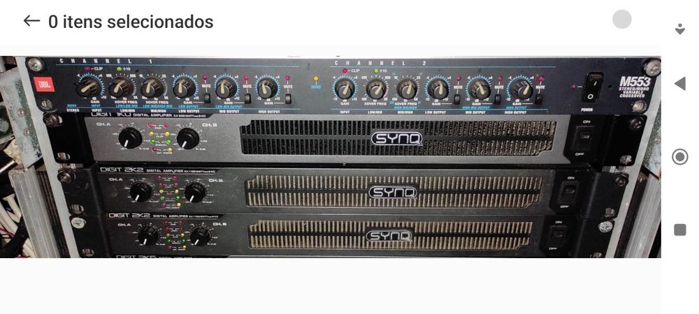 Sound system/Sistema Som PA 5200W JBL