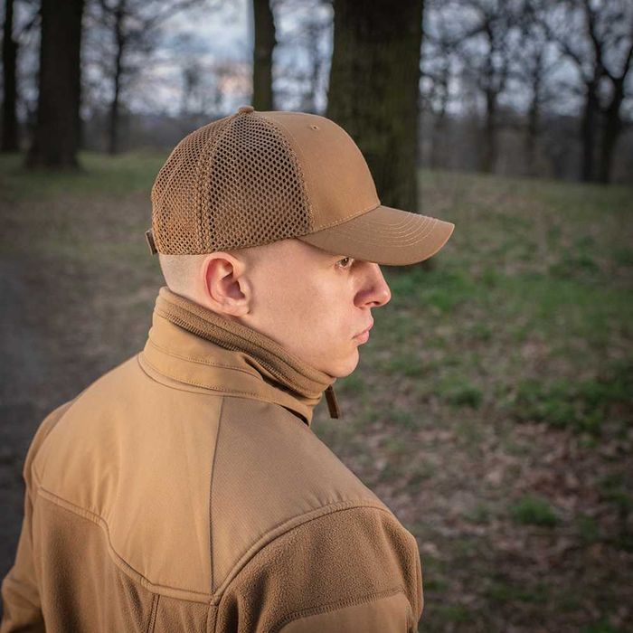 Czapka z daszkiem siatka Flex Rip-Stop Coyote