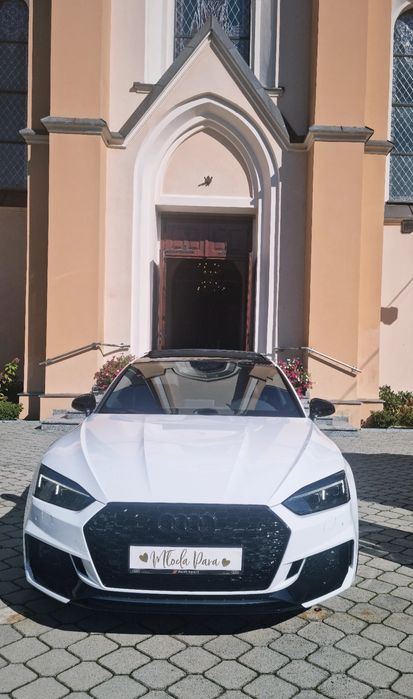 Auto Samochód do ślubu - AUDI A5 RS LOOK - Wesele z klasą !