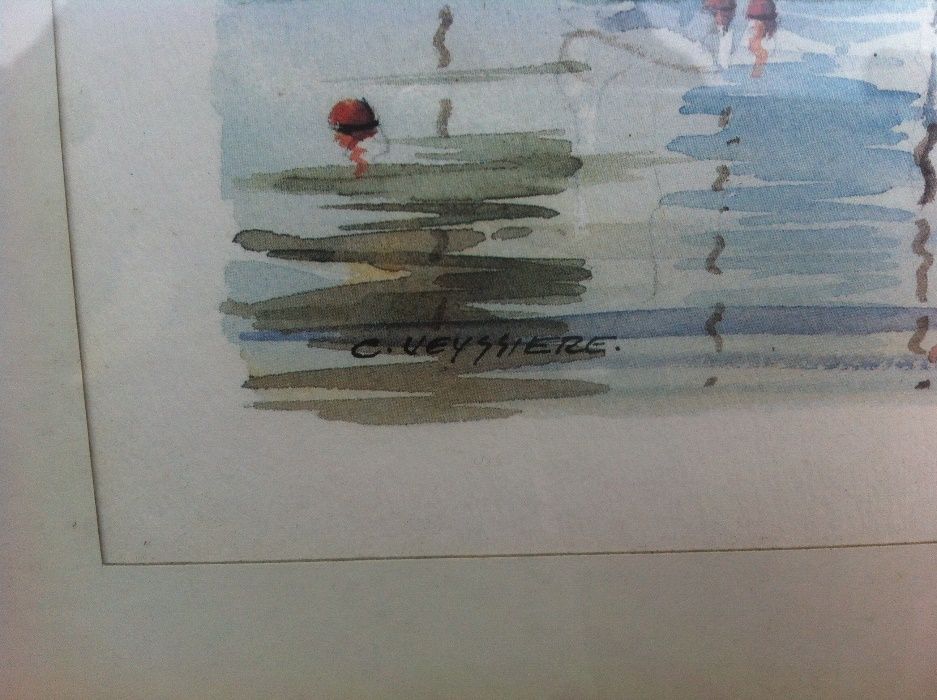 Aguarela de Claude Veyssiere