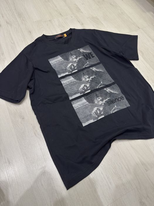 Футболка Undercover 19ss We Make Silence Archive Rick Owens Balenciaga Erd черная архивная тишка
