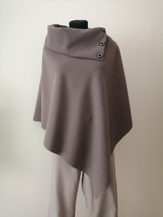 Ponczo jesienne khaki - S/M