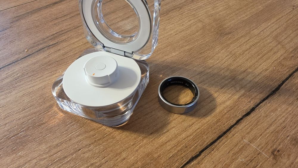 Samsung Galaxy Ring srebrny rozmiar 11 idealny