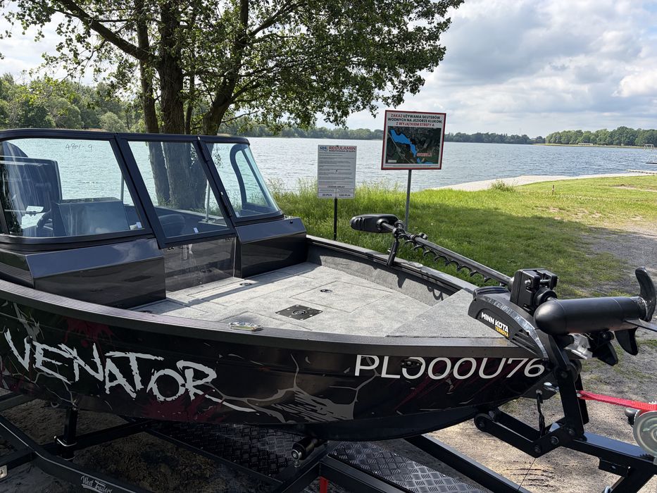 KING BOATS 470 lodka aluminiowa