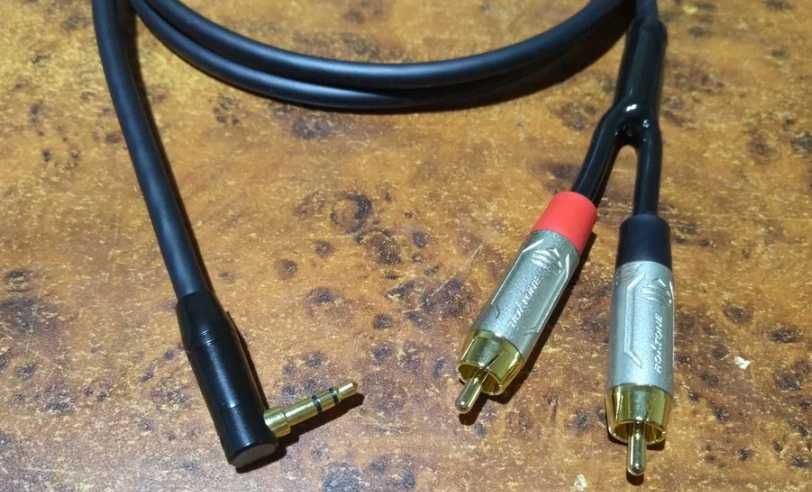 Hi-Fi - AUX - MINI-JACK 3.5 mm/2RCA MOGAMI Neglex W2534 (Япония) экран