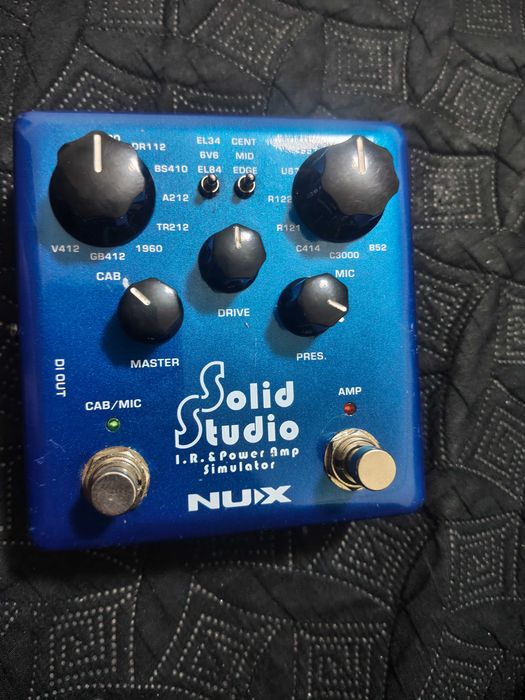 Nux studio pedal I.R power amp simulator