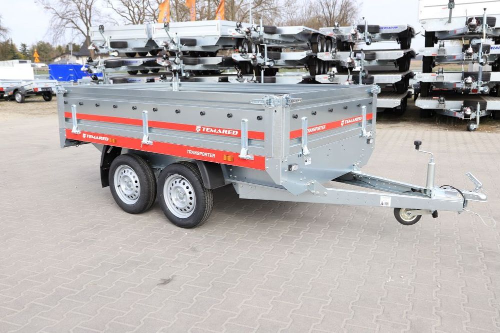 Temared Transporter 2515/2 0,75T 254X151x40 Cm , 2 Osie, Dmc 750