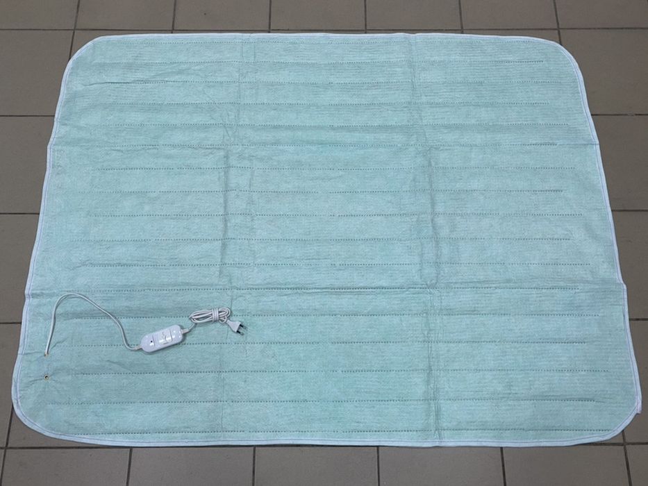 Простынь с подогревом 120/160 см цвет МЯТА. Электропростынь простыня
