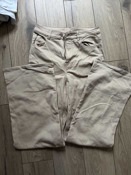 szerokie spodnie h&m