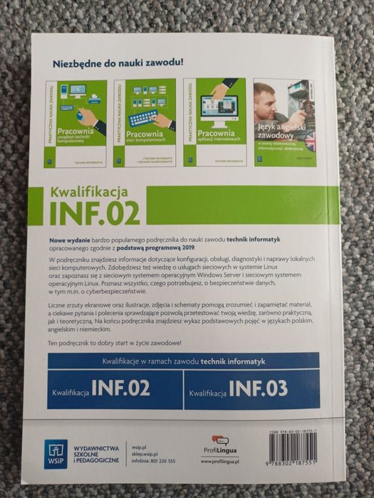 Podręcznik do nauki zawodu technik informatyk INF.02
