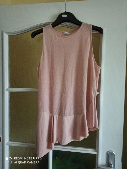 Koszulka bez rękawów M, ZARA Made in Portugal