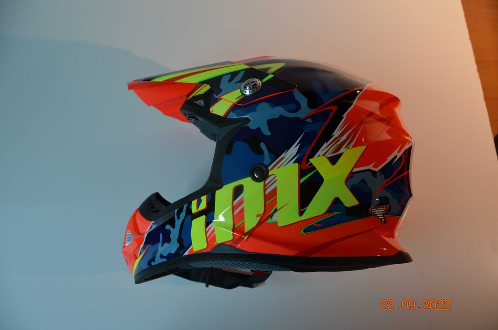 Kask IMX FMX-01 camo flo orange L