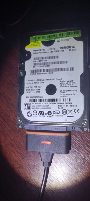 Жёсткий диск Toshiba