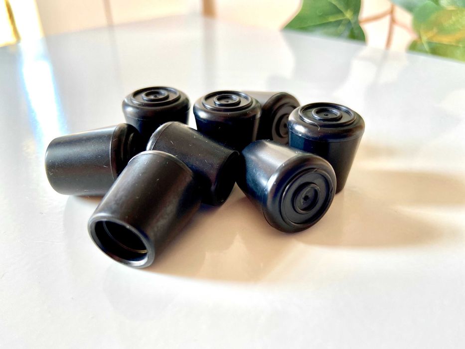 Pés de borracha para estendal