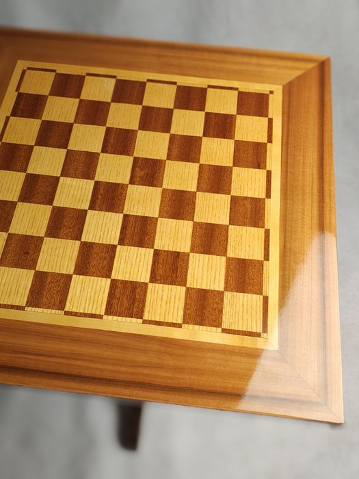 Stolik szachowy kawowy rękodzieło