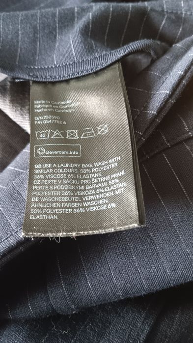 Spodnie ,wysoki Stan,H&M, r.38